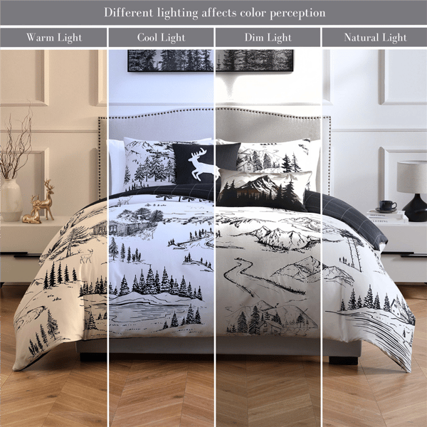 Bebejan® Rocky Mountains Cotton 5pc. Reversible Comforter Set