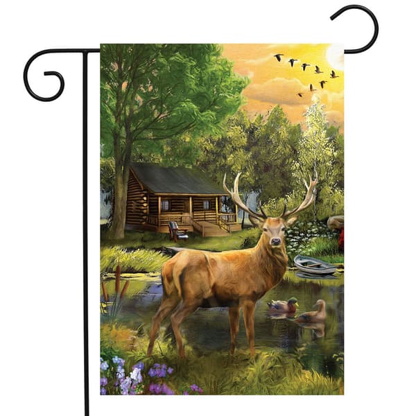 Great Outdoors Garden Flag - image 