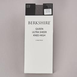 Womens Berskhire 3pk. Ultra Sheer Knee Highs with Sheer Toe-Multi
