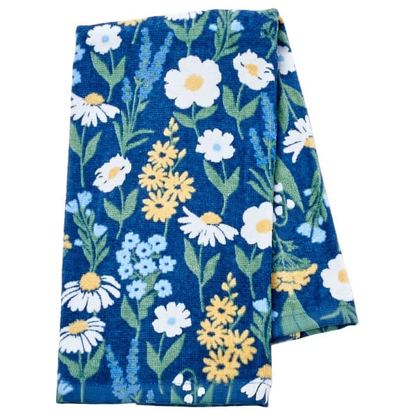 Botanic Daisy Garden Kitchen Towel - image 