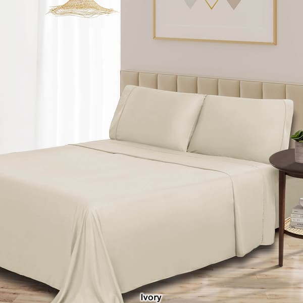 Superior 300 Thread Count Solid Deep Pocket Sheet Set