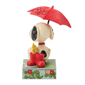 Jim Shore Peanuts Snoopy Holding Umbrella Figurine - image 3