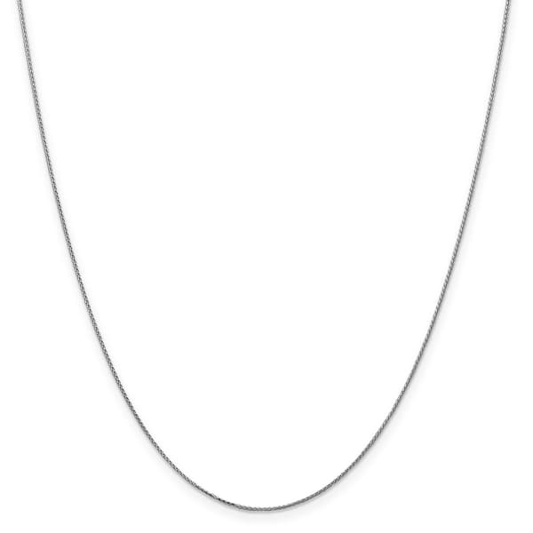 Gold Classics&#40;tm&#41; 0.65mm. White Diamond Cut Spiga Necklace - image 
