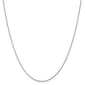 Gold Classics&#40;tm&#41; 0.65mm. White Diamond Cut Spiga Necklace - image 1