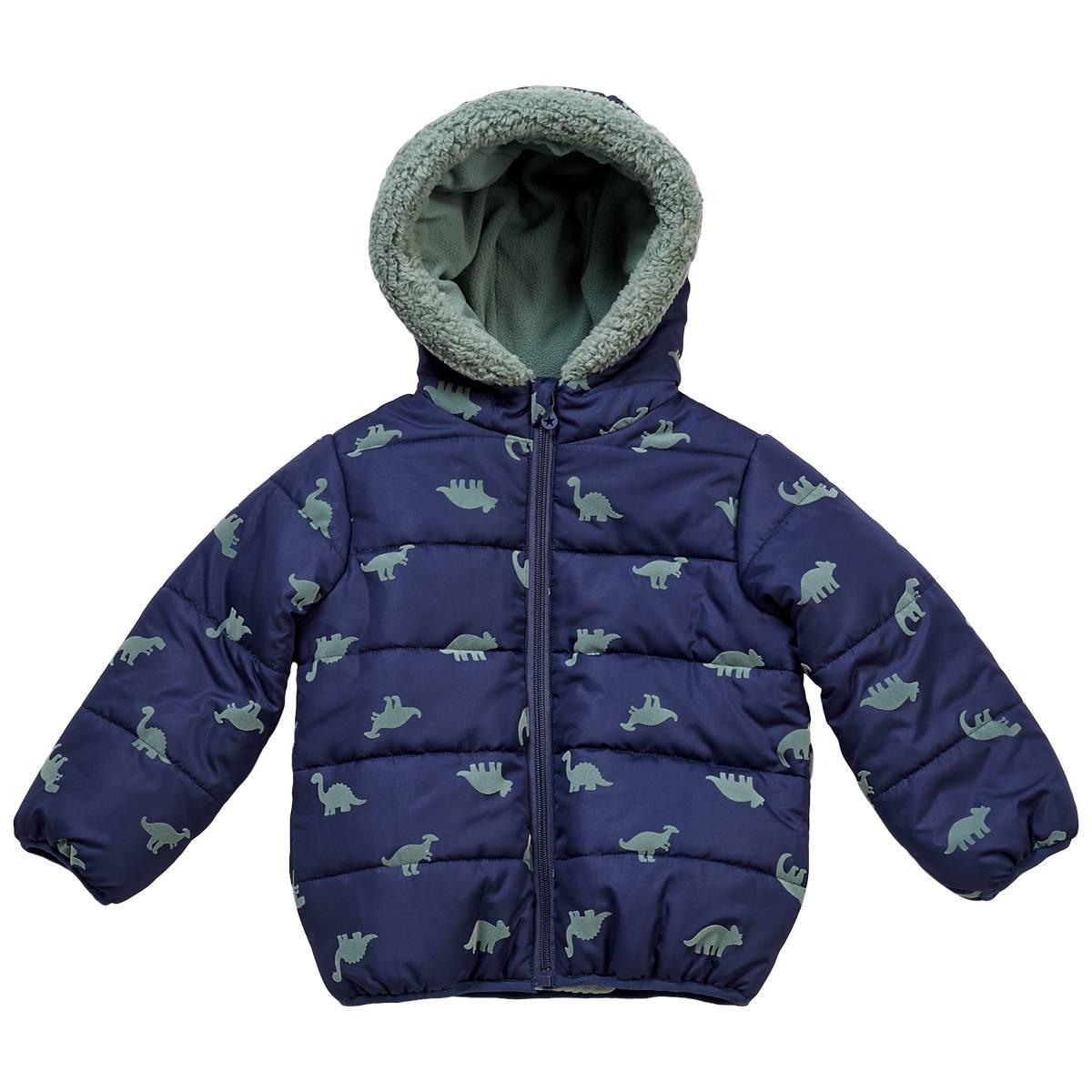 Toddler Boy Wippette(R) Dino Print Puffer Jacket