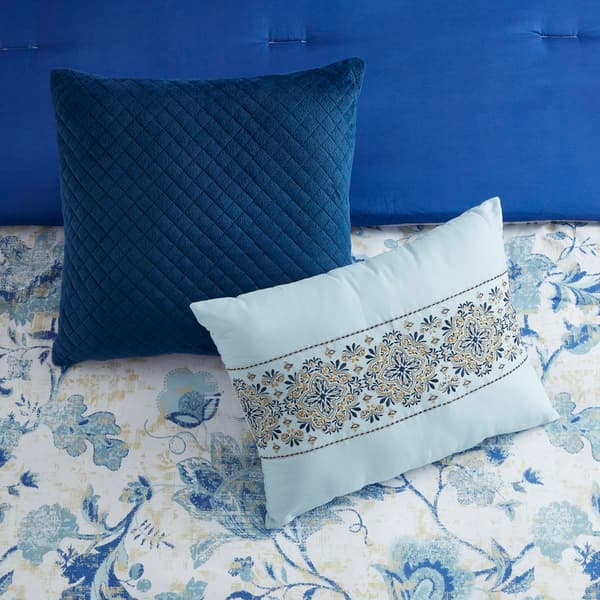 Sweet Home Collection Margolis 7pc. Floral Bed In A Bag Comforter