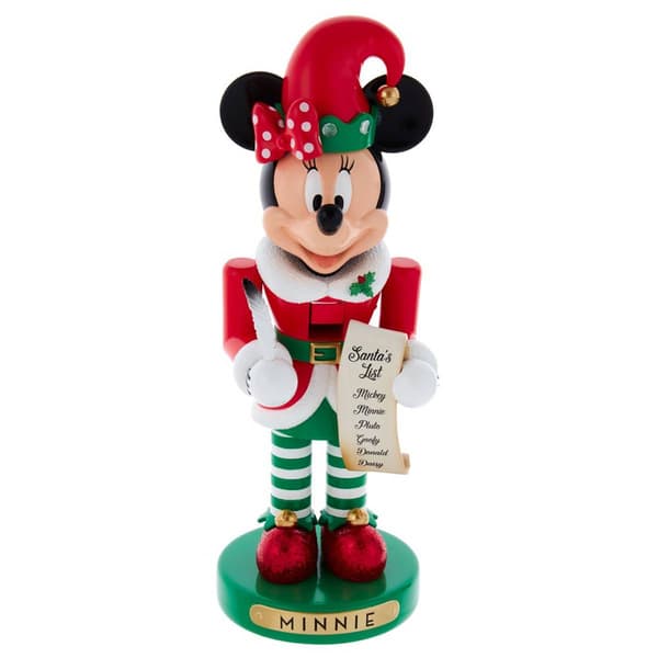 Kurt S. Adler 10in. Disney Minnie Mouse The Elf Nutcracker - image 