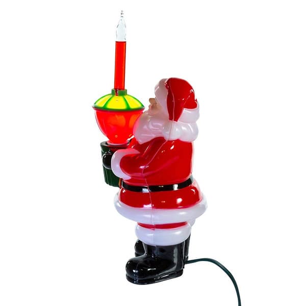 Kurt Adler Injection Mold Santa Bubble Light Tabletop Decoration