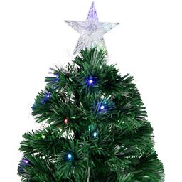 Northlight 6ft. Pre-Lit LED Fiber Optic Artificial Christmas Tree