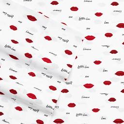 Betsey Johnson Love Lips Sheet Set