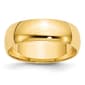 Endless Affection(tm) 10kt. Gold 6mm Wedding Band - image 1