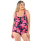 Plus Size Maxine Romantic Geyaway Shirred Frt Girl Leg 1P - image 1