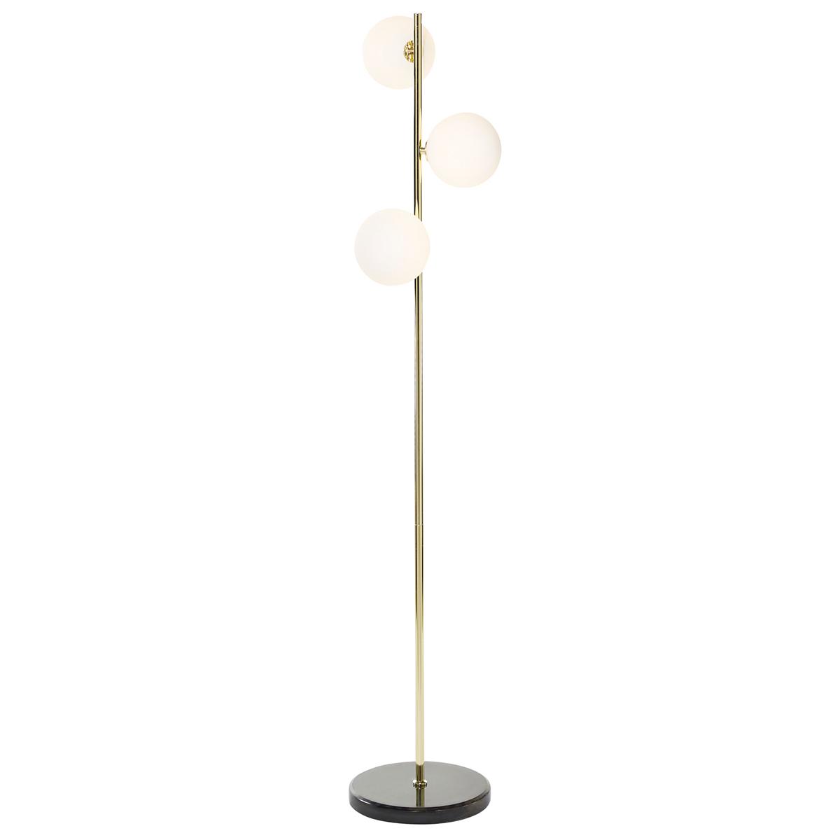 9th & Pike® Black Metal Modern Floor Lamp