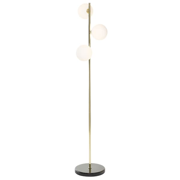 9th & Pike&#40;R&#41; Black Metal Modern Floor Lamp