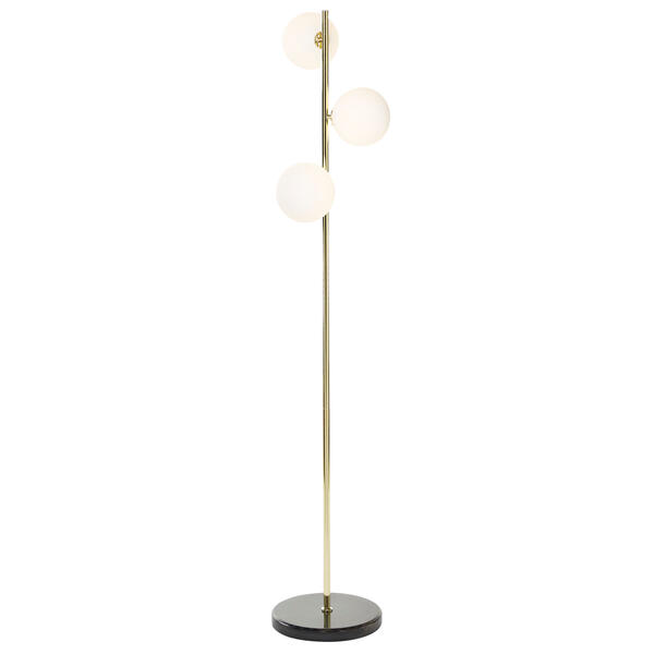 9th & Pike&#40;R&#41; Black Metal Modern Floor Lamp - image 
