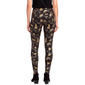 Womens French Laundry Brushback Hacci Leggings - Halloween Foil - image 1