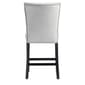 Elements Francesca Grey Velvet Counter Height Chair Set - image 5