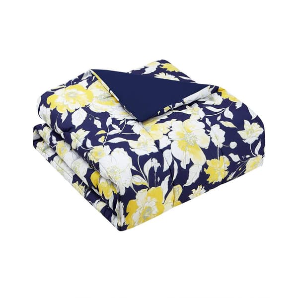 Cedar Court Aster Floral Reversible Comforter Bedding Set