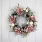 Northlight Seasonal 24in. Floral Frosted Pine Christmas Wreath - image 2