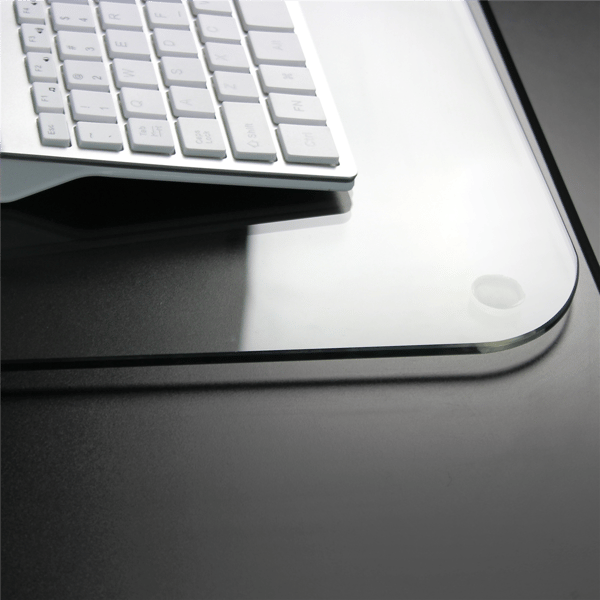 Floortex® Glaciermat® Glass Desk Pad