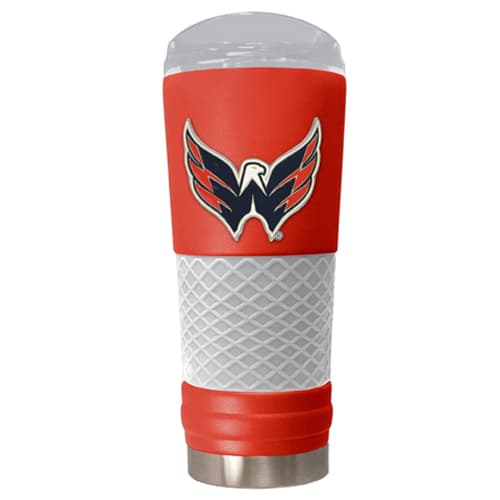 NHL Washington Capitals DRAFT Powder Coated Steel Tumbler