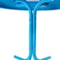Northlight Seasonal 22in. Retro Tulip Side Table - Turquoise Blue - image 4