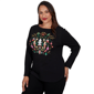 Plus Size Ruby Rd. Happy Holidays Nutcracker Scenic Tee - image 3