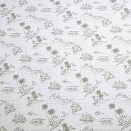Tommy Bahama Vintage Map 200TC 4pc. Cotton Percale Sheet Set