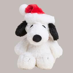 Warmies(R) Snoopy with Santa Hat