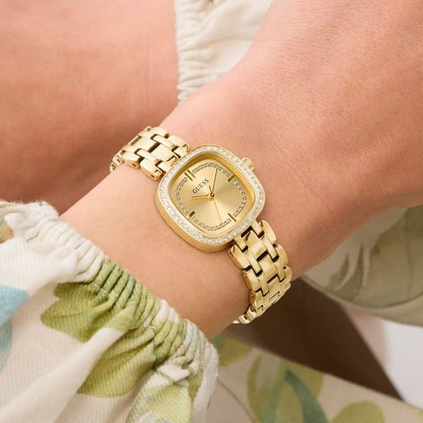 Womens Guess Champagne Dial Watch - GW1018L2