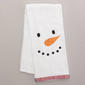 Snowman Face Velour Hand Towel - image 1