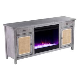 Southern Enterprises Edderton Color Changing Fireplace
