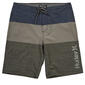 Young Mens Hurley Color Block Board Shorts - image 1