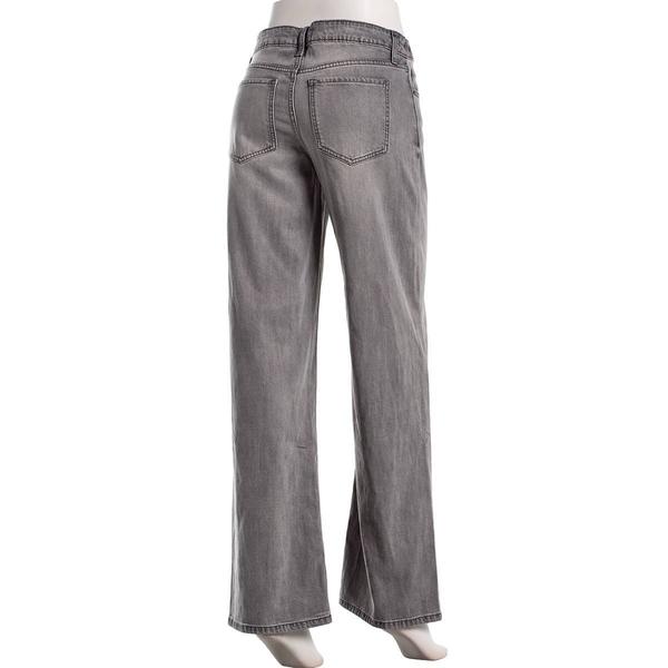 Juniors YMI® Low Rise Wide Leg Luxe Denim Jeans