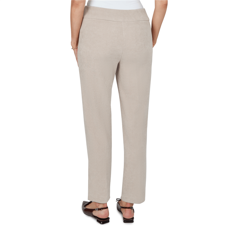 Womens Alfred Dunner Sunset Ridge Pull On Corduroy Pants