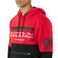 Young Mens Akademiks Color Block Pullover Hoodie - Red - image 2