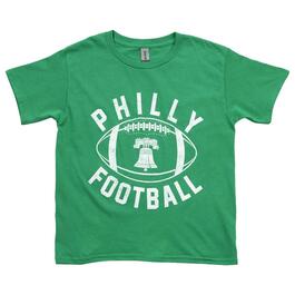 Boys (8-20) Philly Football Short Sleeve Tee