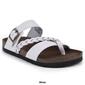 Womens White Mountain Hazy Footbeds Sandals - image 6