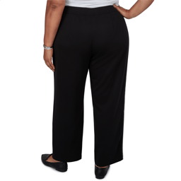 Plus Size Alfred Dunner Weekend Warrior Pull On Straight Pants