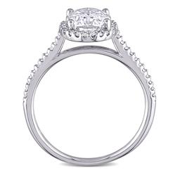 Diamond Classics™ 14kt. Oval Cut Double Halo Engagement Ring