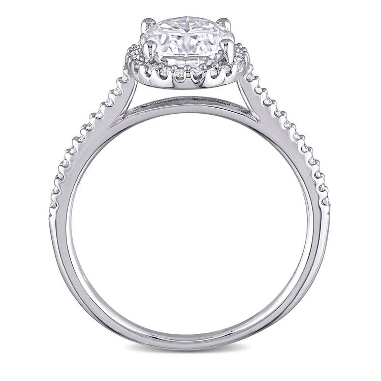 Diamond Classics™ 14kt. Oval Cut Double Halo Engagement Ring