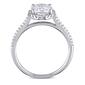 Diamond Classics&#8482; 14kt. Oval Cut Double Halo Engagement Ring - image 3