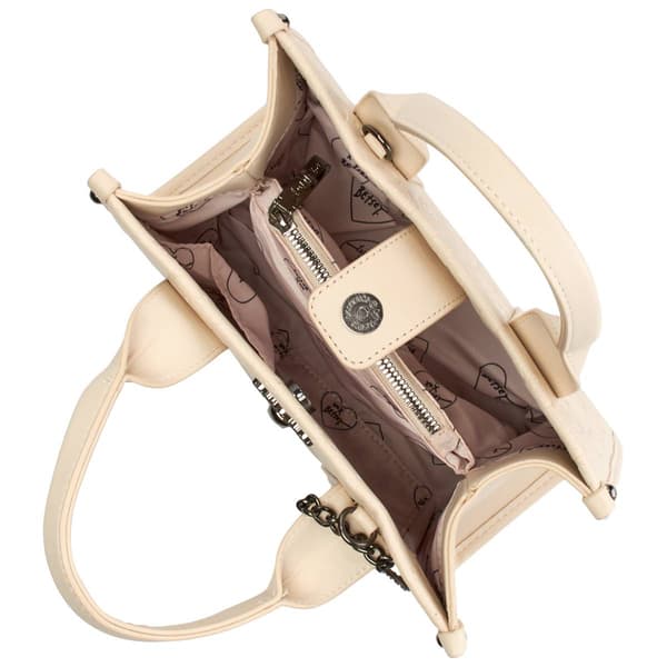 Betsey Johnson Embossed Satchel