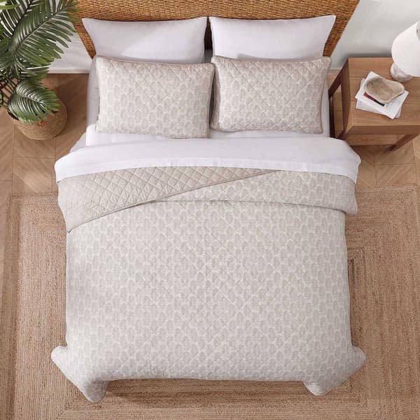 Tommy Bahama Bahama Fronds Reversible Quilt Set