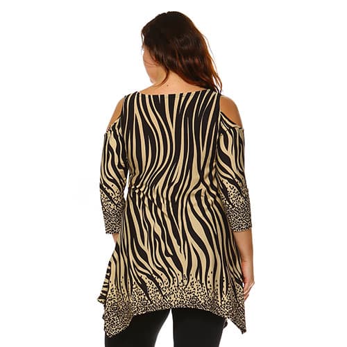 Plus Size White Mark Antonia Tunic