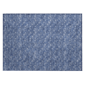 HomeRoots Navy Blue Geometric Non Skid Indoor Outdoor Accent Rug - image 2