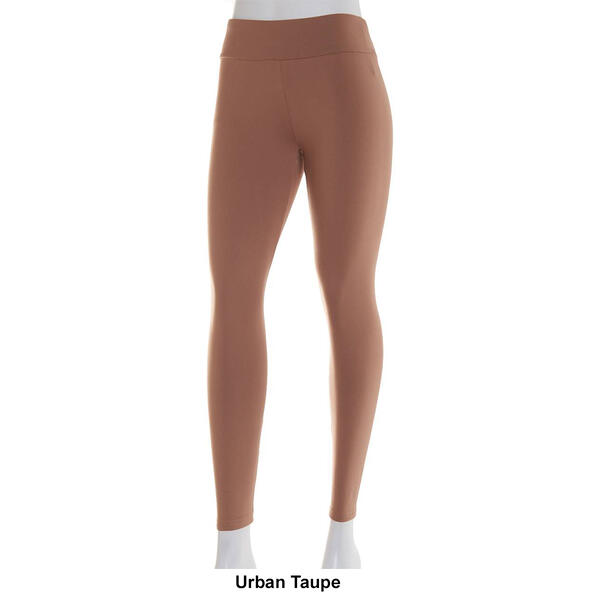 Juniors Eye Candy Solid Peached Brushed Leggings