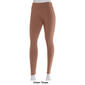 Juniors Eye Candy Solid Peached Brushed Leggings - image 3