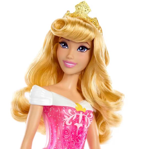 Disney Princess Aurora Doll With Sparkling Fashion & Accessories