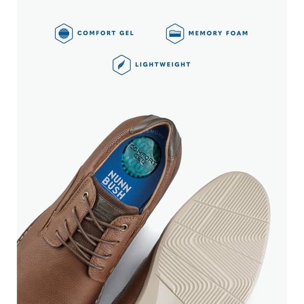 Mens Nunn Bush Bayridge Moc Toe Slip-On Loafers